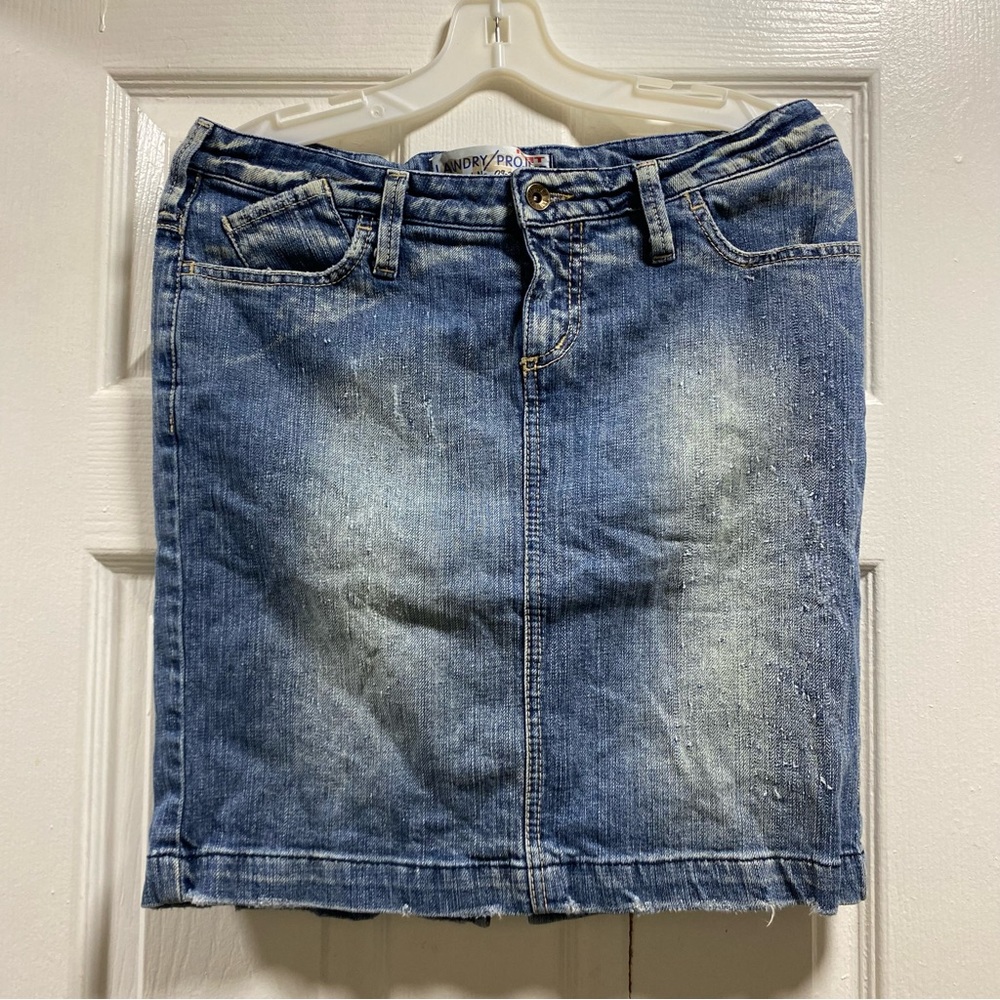 Denim skirt